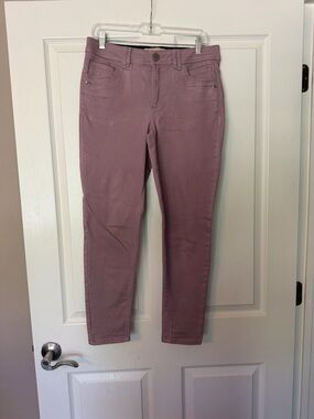 Democracy Dusty Mauve Straight Leg Pants